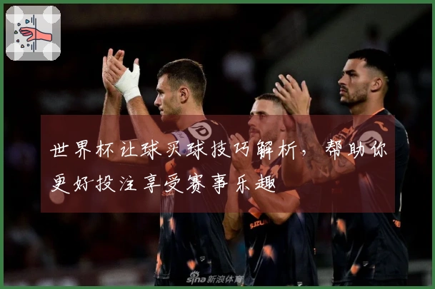 世界杯让球买球技巧解析，帮助你更好投注享受赛事乐趣