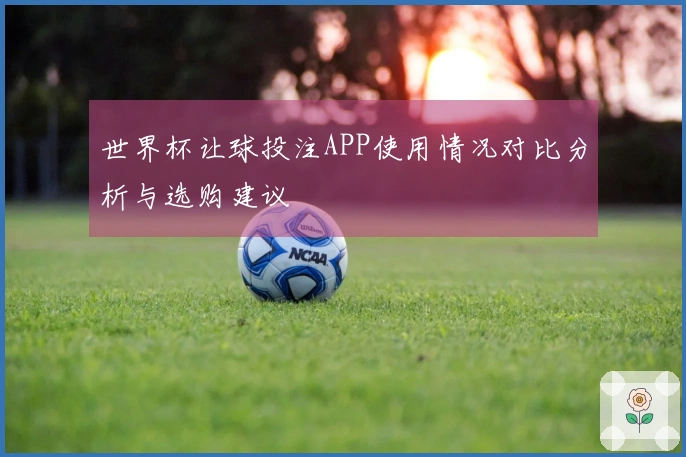 世界杯让球投注APP使用情况对比分析与选购建议